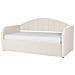 Letto Estraibile Bouclé Eyburie 90 X 200 Cm Beige Chiaro - Foto miniatura 5