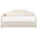 Letto Estraibile Bouclé Eyburie 90 X 200 Cm Beige Chiaro - Foto miniatura 9