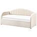 Letto Estraibile Bouclé Eyburie 90 X 200 Cm Beige Chiaro - Foto miniatura 11
