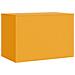 Mobili TV 2 pz Giallo Senape 67x39x44 cm in Acciaio - Foto miniatura 3
