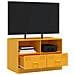 Mobili TV 2 pz Giallo Senape 67x39x44 cm in Acciaio - Foto miniatura 6