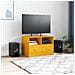 Mobili TV 2 pz Giallo Senape 67x39x44 cm in Acciaio - Foto miniatura 7