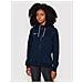 Felpa Con Cappuccio Fleece Cw6957-451 Donna Taglia S Colore Blu - Foto miniatura 1