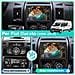 9 Pollici Autoradio Carplay E Android Auto Per Fiat Ducato (2006-2013) Android 13 Car Radio Con Touchscreen Bluetooth Fm Rds Gps Comandi Al Volante - Foto miniatura 5
