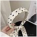 Fascia Per Capelli Con Fiocco A Pois Per Donna, Accessori Per Capelli - Foto miniatura 2