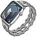 Cinturino Per Apple Watch Series 1-9 E Ultra In Silicone Grey 22 Mm - Foto miniatura 1