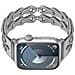 Cinturino Per Apple Watch Series 1-9 E Ultra In Silicone Grey 22 Mm - Foto miniatura 4