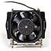 A24 sistema di raffreddamento per computer Processore Refrigeratore 6 cm Nero, Argento 1 pz - Foto miniatura 4