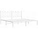 Giroletto Con Testiera Metallo Bianco 183x213 Cm - Foto miniatura 3