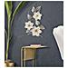 Decorazione In Metallo 3d Fiori 34 - Multicolore - Metallo - 39x5,5x67,5 Cm - Foto miniatura 5