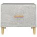 Tavolino Salotto Grigio Cemento 50x50x40 Cm Legno Multistrato - Foto miniatura 6