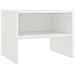 Comodini Bianchi 2 Pz 40x30x30 Cm Legno Ingegnerizzato - Foto miniatura 4