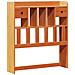 Letto Libreria senza Materasso Marrone Cera 100x200 cm in Pino - Foto miniatura 7