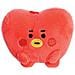 Peluche 8cm Bambino Tata Baby Pong Pong In Poliestere Ultra Morbido Bt21, Rosso - Foto miniatura 1