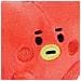 Peluche 8cm Bambino Tata Baby Pong Pong In Poliestere Ultra Morbido Bt21, Rosso - Foto miniatura 4
