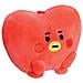 Peluche 8cm Bambino Tata Baby Pong Pong In Poliestere Ultra Morbido Bt21, Rosso - Foto miniatura 5