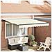 Tenda Retrattile Crema 350x250 cm Tessuto - Foto miniatura 2