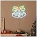 Campana di Natale con 144 LED Multicolore 56 x 46 cm PVC - Foto miniatura 3