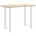Gambe per tavolo da bar bianche 2 pz 60x(100-101) cm in acciaio - Foto miniatura 8