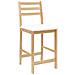 Sedie da pranzo 2 pcs Naturale 40 x 47,5 x 99,5 cm - Foto miniatura 4