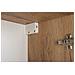 | Mobili da bagno | Rovere dorato | L /A /D ca. 35/136/27 cm | Mobili da bagno, mobile da bagno, armadio alto da bagno | 1 anta Softclose - Foto miniatura 8