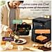 FRIGGITRICE AD ARIA Turbo Tower, 2630 W, 10,8 Litri, 2 cestelli, 7 Funzioni, PFAS-free Rivestimento ceramico, 2 Motori DC, 50+ Ricette Complete Online - Foto miniatura 11