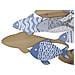 Decorazione In Metallo E Legno Pesce 10-multicolore-metallo-91x3x33,5 Cm - Foto miniatura 2