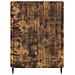 Credenza Rovere Fumo 66 x 34,5 x 92 cm Legno ingegnerizzato - Foto miniatura 4