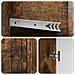 Credenza Rovere Fumo 66 x 34,5 x 92 cm Legno ingegnerizzato - Foto miniatura 7