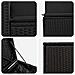 Set di divani 5 pz Nero Rattan sintetico e Acciaio - Foto miniatura 9