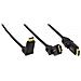 cavo hdmi high speed with ethernet, fullhd 1080p. , uhd 2.160p, type-a maschio / type-a maschio orientabile, pin dorati, ne - Foto miniatura 5