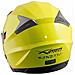 Casco Jet Moto Scooter Omologato Ece 22-05 Visiera Parasole Antigraffio Fluo L - Foto miniatura 3