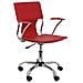 214 - sedia Da Ufficio Ergonomica Con Braccioli Fissi, Regolabile In Altezza E Girevole 360 ° - Foto miniatura 1