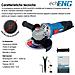 Smerigliatrice angolare con disco elettrica 125mm 840W - - UM ET SA12 - Foto miniatura 2