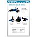Smerigliatrice angolare con disco elettrica 125mm 840W - - UM ET SA12 - Foto miniatura 3