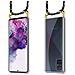 Cadorabo Catena Di Telefoni Cellulari Compatibile Con Samsung Galaxy A71 In Camouflage - Coperchio Protettivo In Silicone Con Anelli D'oro, Cinturino In Corda E Custodia Staccabile - Foto miniatura 7