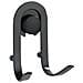Gancio Bagno, Classic Plus Ganci 2 Pezzi, Colore Nero, - Foto miniatura 5