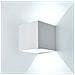 Applique 12 Watt Da Parete Esterno Faretto Led Luce Bianca 6500k Es46bf - Foto miniatura 1