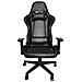 XSRGB-RACING sedia per videogioco Sedia per gaming universale Seduta imbottita Nero - Foto miniatura 1