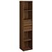 Libreria Rovere Marrone 36x30x171 Cm In Legno Multistrato - Foto miniatura 2