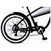 Outlaw - Acciaio Nero E Inossidabile - 250w / 10ah - Vintage Chopper E-bike - Bicicletta Elettrica Cruiser Custom Fat Bike - Foto miniatura 6
