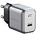 Caricatore da Muro ST-UC30WCM-EU Gan USB PD da 30 W Grigio - Foto miniatura 1