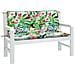 Cuscini Panca Da Giardino 2pz Multicolore 120x50x7cm In Tessuto - Foto miniatura 3