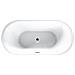 Vasca Da Bagno Freestanding Carrera 150 X 75 Cm Bianco - Foto miniatura 3