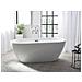 Vasca Da Bagno Freestanding Carrera 150 X 75 Cm Bianco - Foto miniatura 1