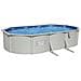 Piscina In Acciaio Fuori Terra Ovale Hydrium 610x360x120 Cm 56369 - Foto miniatura 3