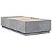Giroletto Luci Led Grigio Cemento 75x190cm In Legno Multistrato - Foto miniatura 3