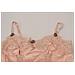Lingerie Canotta Con Rose Di Pizzo In Raso Rosa - It40-s - Foto miniatura 5