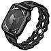 Cinturino Per Apple Watch Series 1-9 E Ultra In Silicone Black 22 Mm - Foto miniatura 1