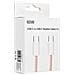 Cavo Dati E Ricarica Pd60w 3a C263 Usb-c To Usb-c Fast Charge 60w 1m Rosa Per Smartphone Tablet - Foto miniatura 1